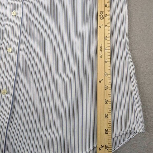 2 Jos A Bank Dress Shirts Mens 16-34 Travelers Collection Tailored Fit Classic - Picture 7 of 16